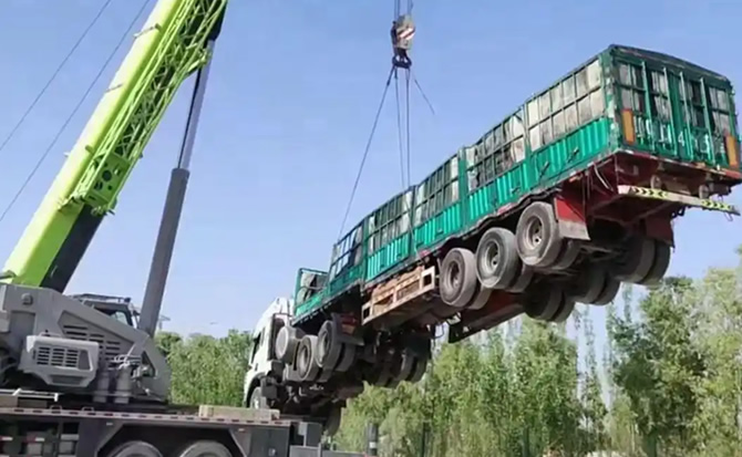 武强道路脱困救援案例